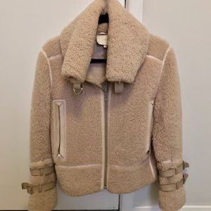 iro shearling coat